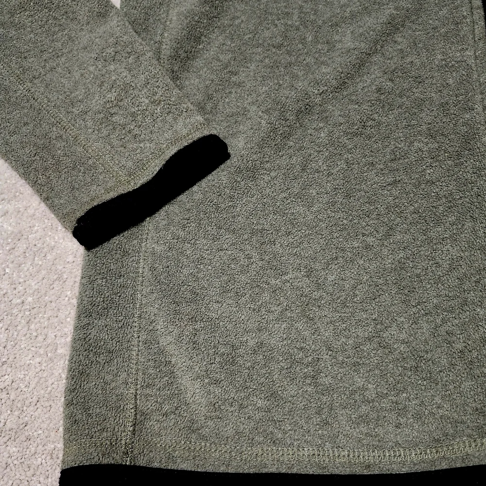Ruff Hewn Men's Fleece Green Jacket Full Zip Size Large‎